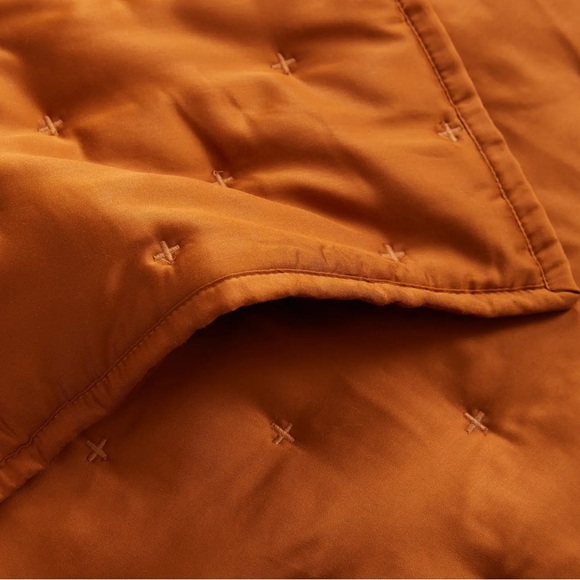 Quince NWOT Bamboo Quilt Set—in Terracotta - Picture 3 of 4
